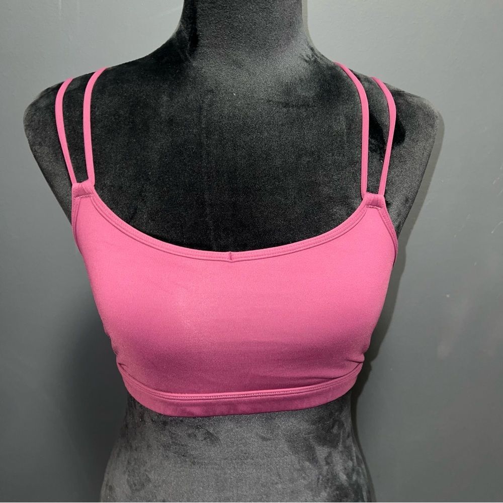 Women’s Lululemon Make A Move Bra - Plum - size 8 Strappy Yoga